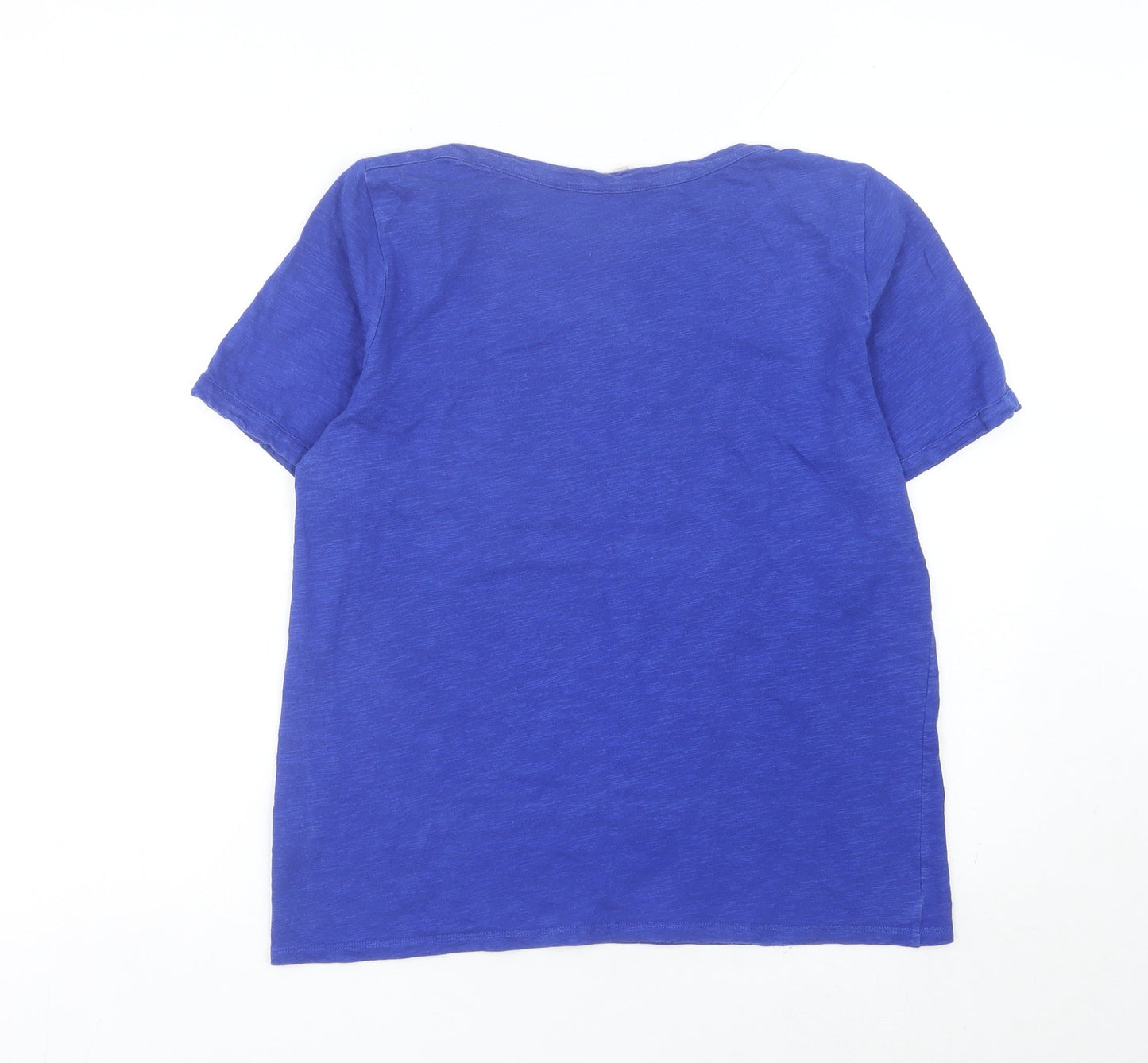 Womens UK Size 14 Phase Eight Blue Basic T-Shirt