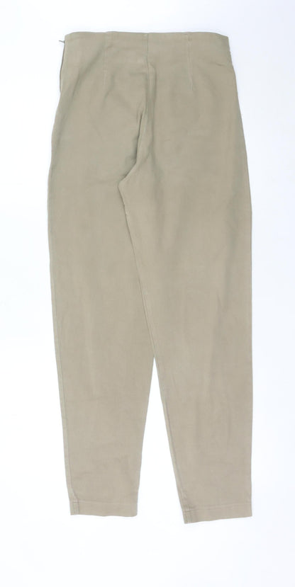 Next Women Beige Size 14 Tapered Stretch Jeans