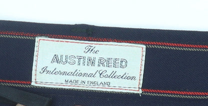 Austin Reed Women’s Blue Striped Wool Pencil Midi Skirt Size 12