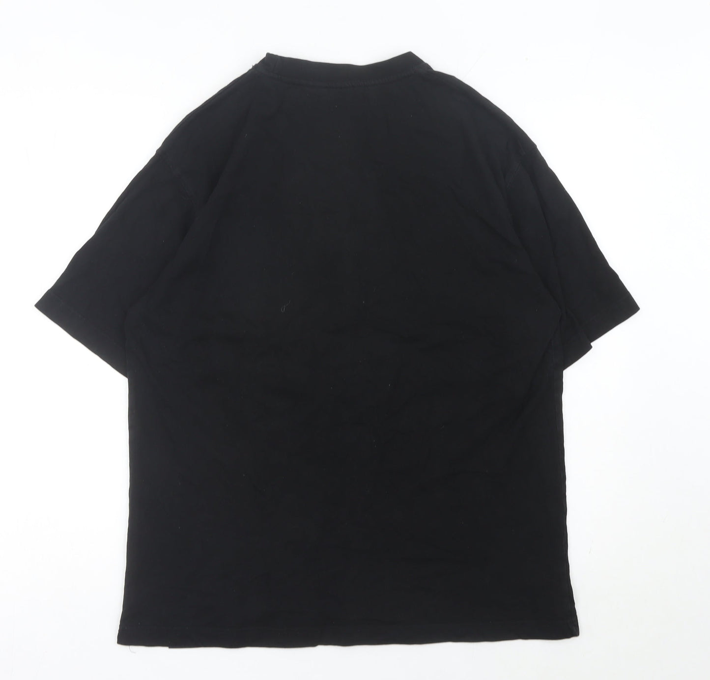 Zara Men Black Steve McQueen Graphic T-Shirt Size L