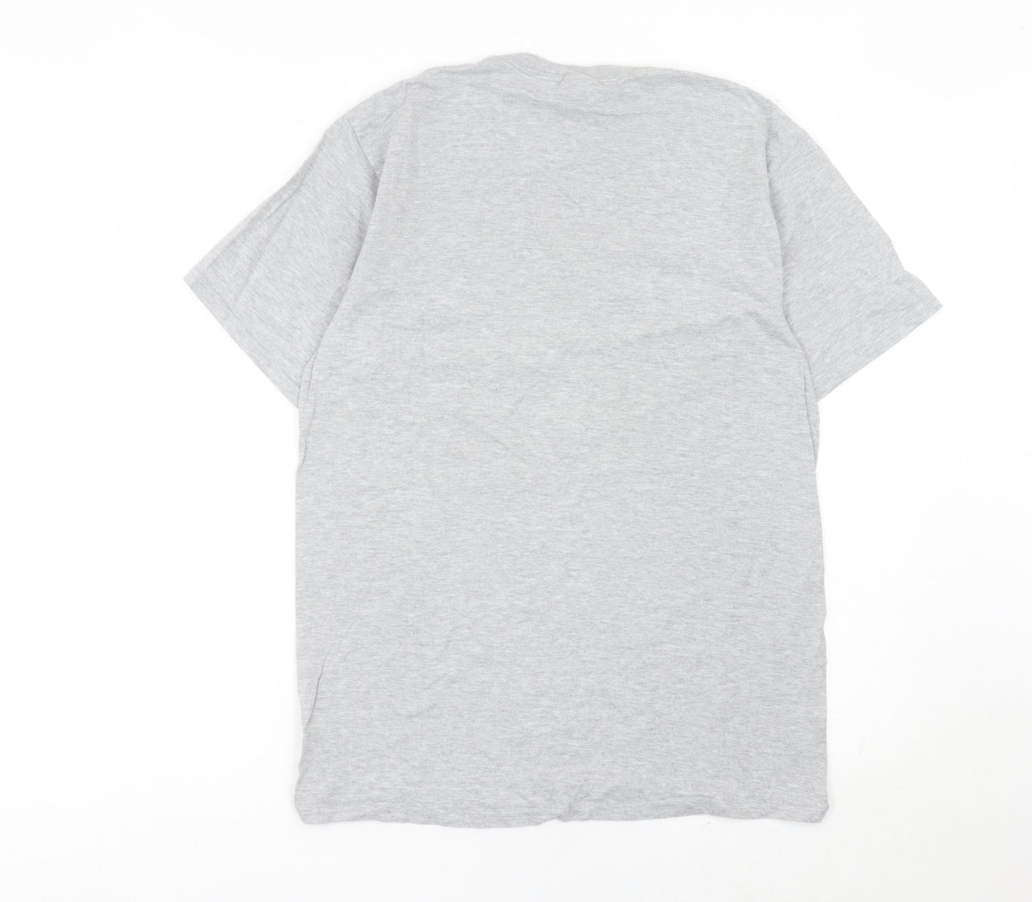Womens UK Size M Friends Grey Basic T-Shirt