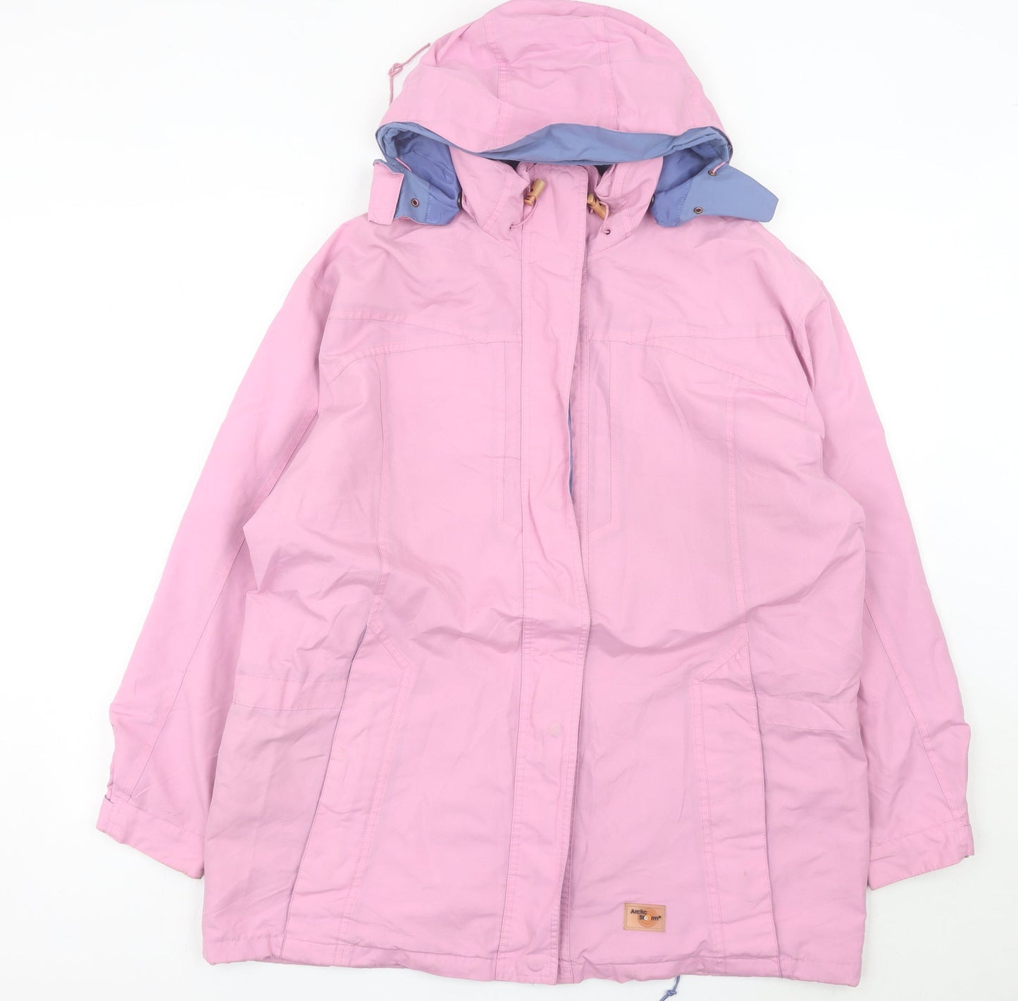 Arctic Storm Womens Pink XL Parka Jacket Waterproof Hooded