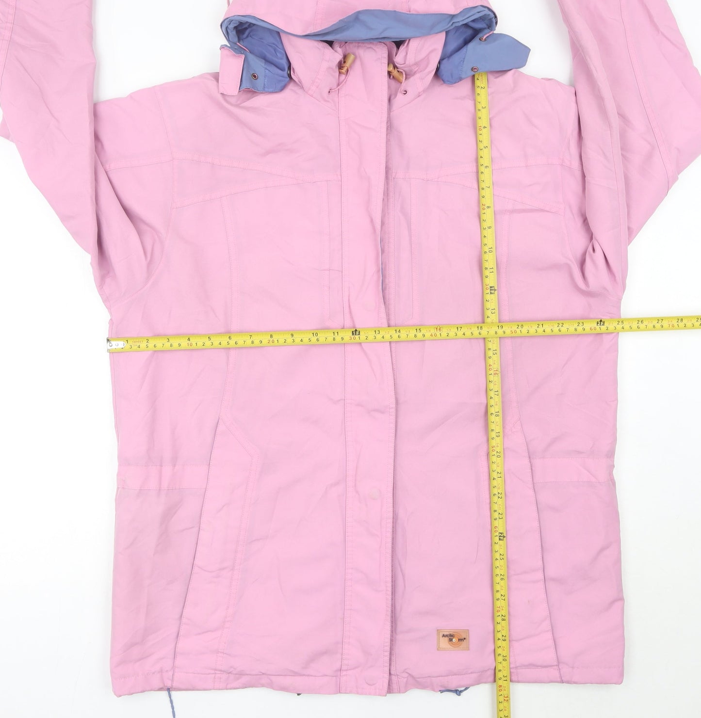 Arctic Storm Womens Pink XL Parka Jacket Waterproof Hooded