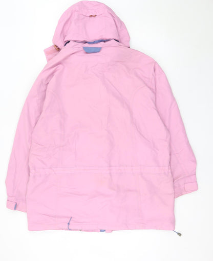 Arctic Storm Womens Pink XL Parka Jacket Waterproof Hooded