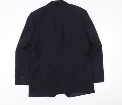 Mens UK Size 40 NEXT Regular Black Suit Jacket