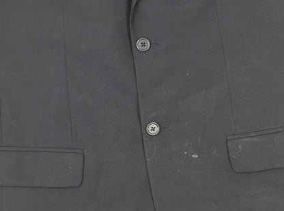 Mens UK Size 40 NEXT Regular Black Suit Jacket