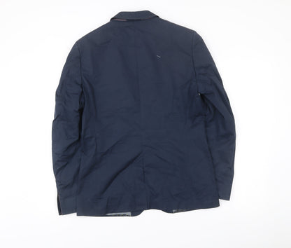 Mens UK Size 3 Ted Baker Regular Blue Suit Jacket