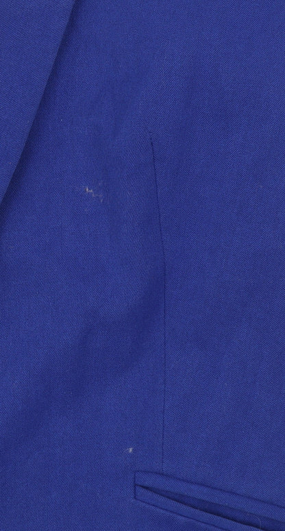 Marks and Spencer Women’s Blue Blazer Size 8 Regular Fit One Button