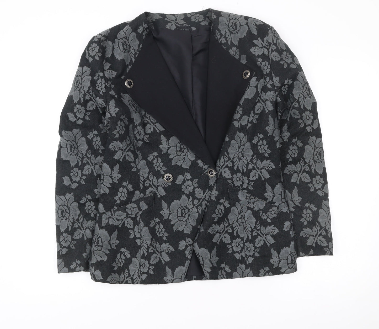 Womens UK Size 12 Richards Regular Black Blazer