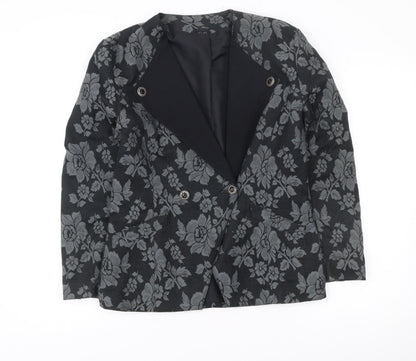 Womens UK Size 12 Richards Regular Black Blazer