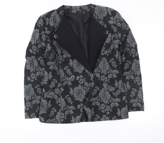 Womens UK Size 12 Richards Regular Black Blazer