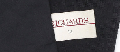 Womens UK Size 12 Richards Regular Black Blazer