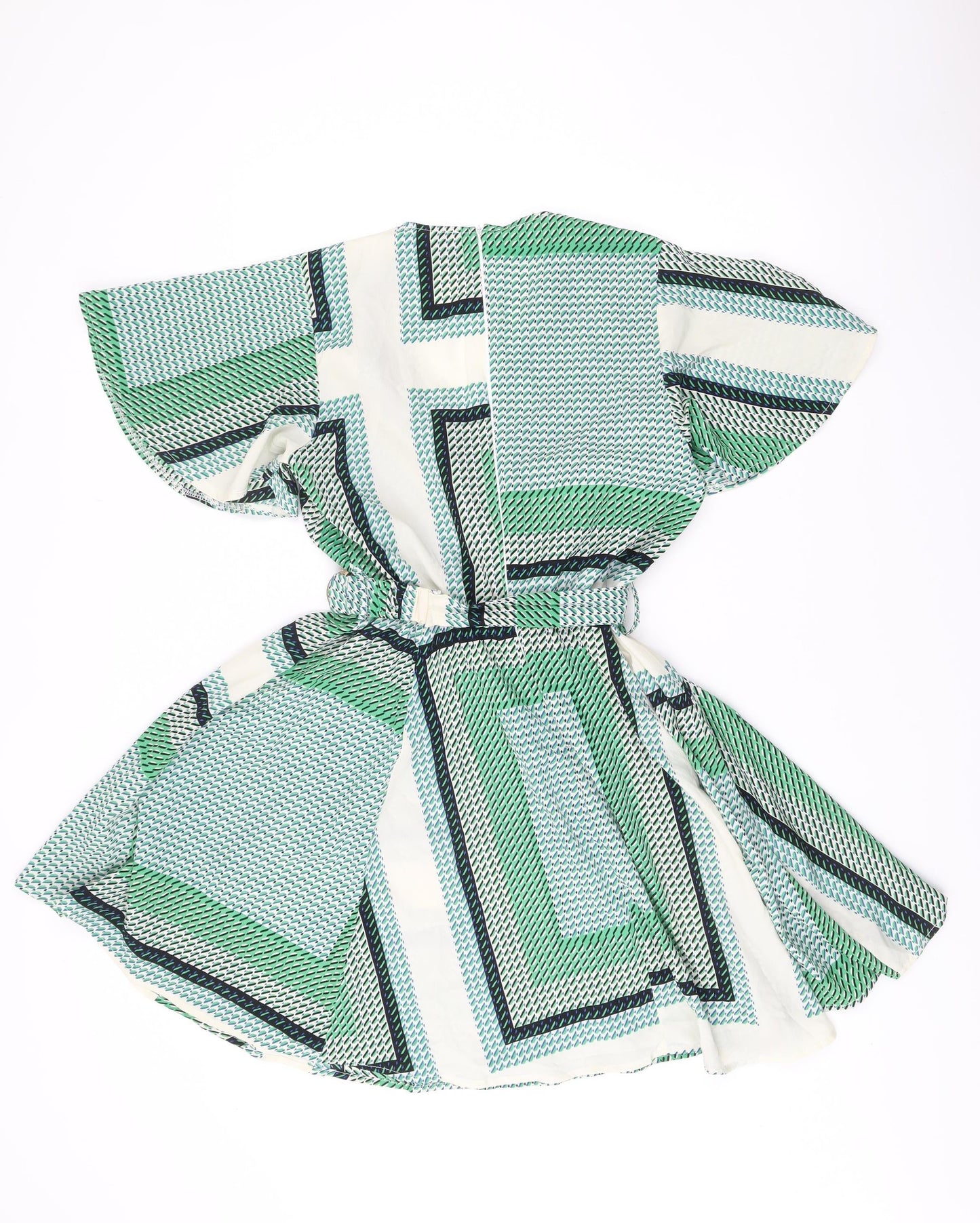 AX Paris Women’s Green Geometric Dress Size 8