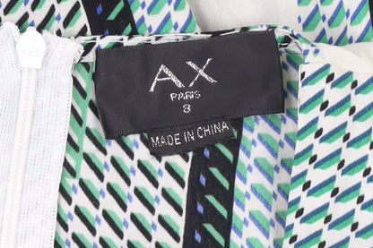AX Paris Women’s Green Geometric Dress Size 8