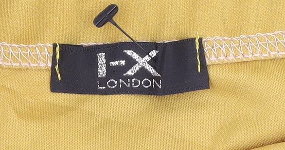 I-X London Women’s Yellow Size 10 Sleeveless Jumpsuit