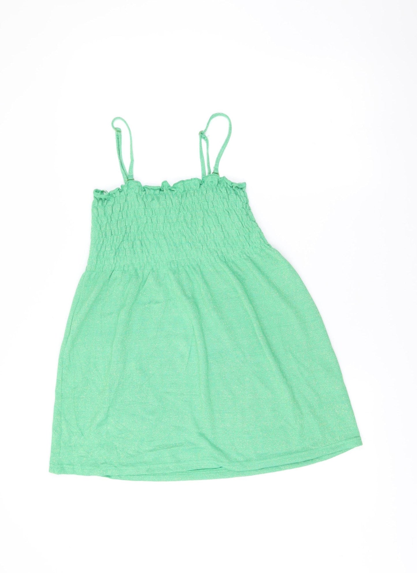 Womens UK Size L VILA Green Camisole Tank
