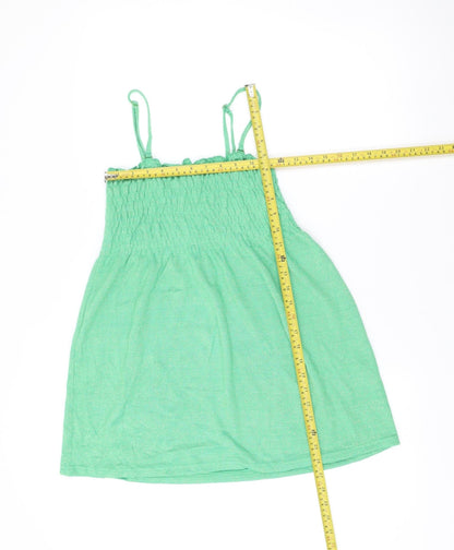 Womens UK Size L VILA Green Camisole Tank
