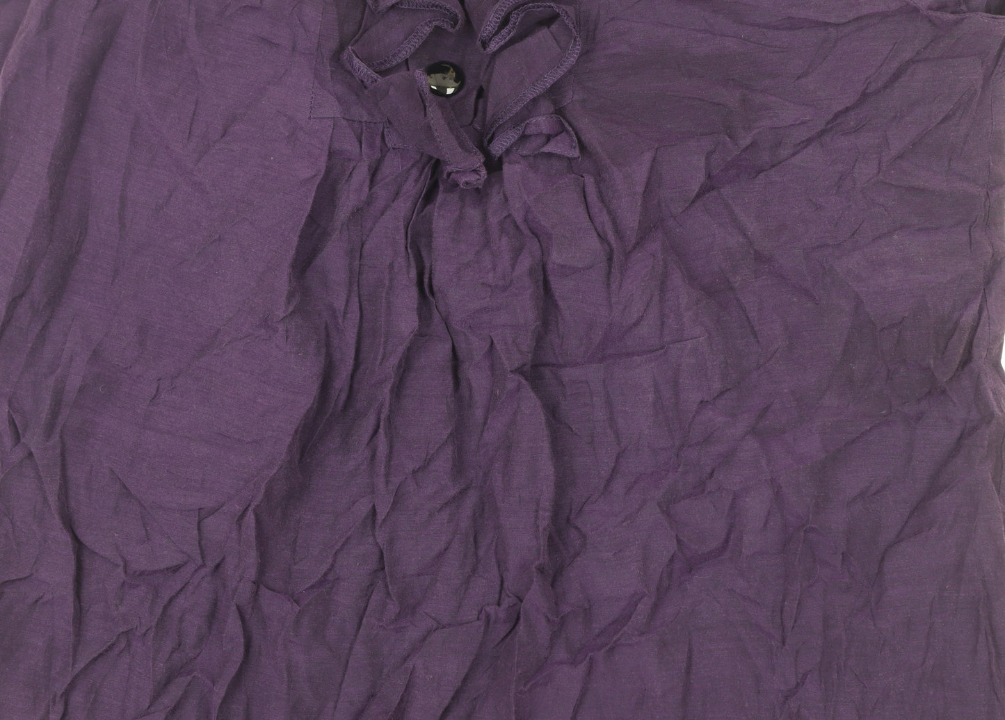 Womens UK Size 18 H&M Purple Tunic Blouse