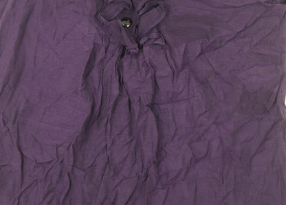 Womens UK Size 18 H&M Purple Tunic Blouse