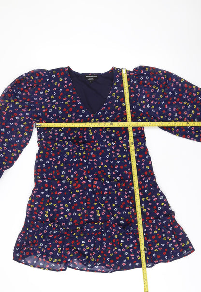 Wednesday's Girl Women's Multicoloured Floral Skater Dress Size S