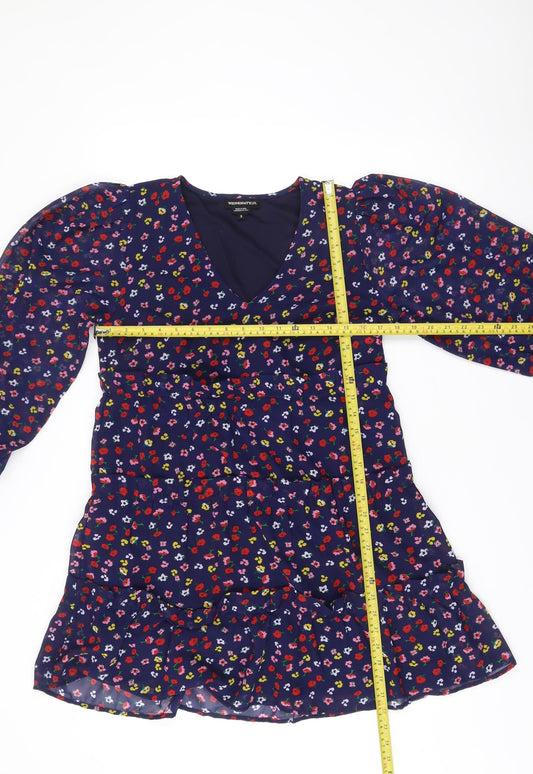 Wednesday's Girl Women's Multicoloured Floral Skater Dress Size S