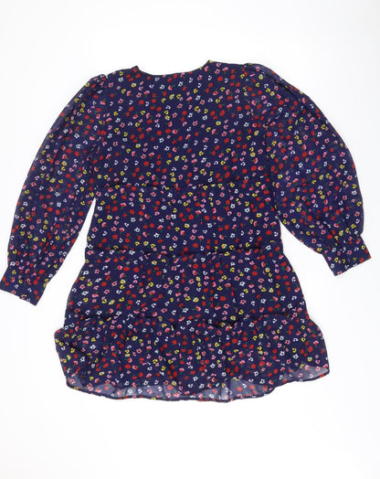 Wednesday's Girl Women's Multicoloured Floral Skater Dress Size S