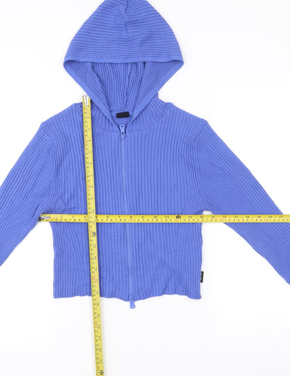 Womens UK Size S Urban Outfitters Blue Basic Jacket