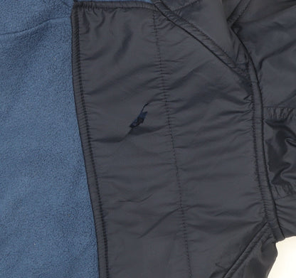 Kathmandu Boys Blue Hooded Full Zip Fleece Jacket 6 Years Outdoor
