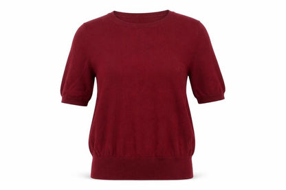 Womens UK Size XS Uniqlo Red Basic T-Shirt