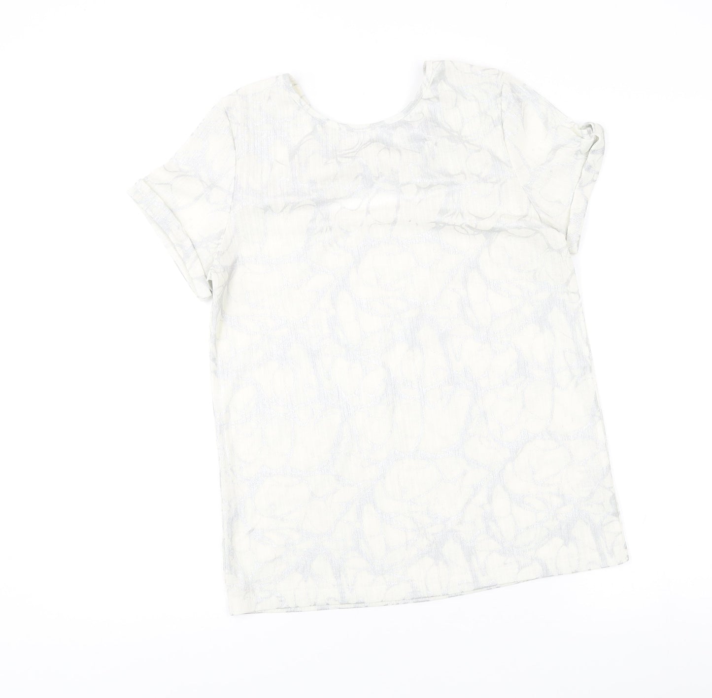 Womens UK Size M Klass Ivory Basic Blouse