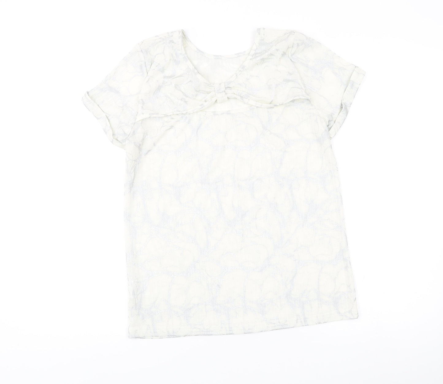 Womens UK Size M Klass Ivory Basic Blouse