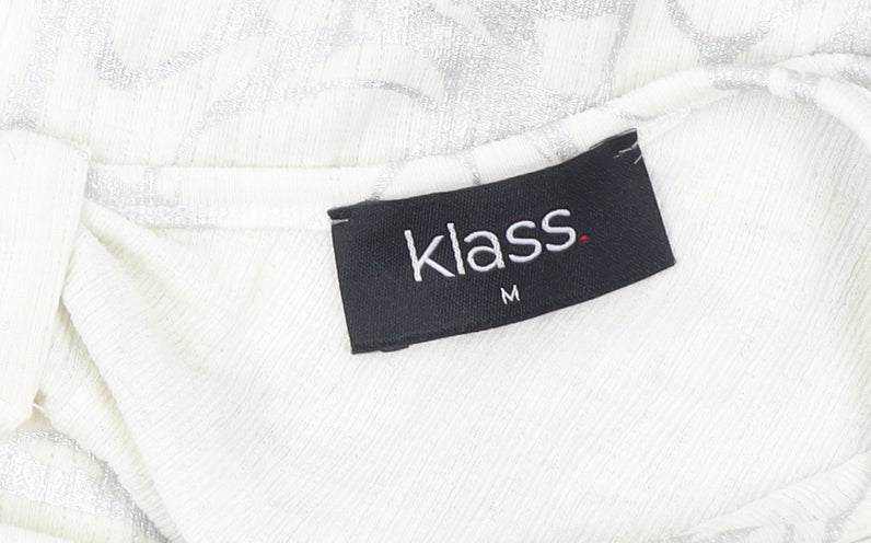 Womens UK Size M Klass Ivory Basic Blouse