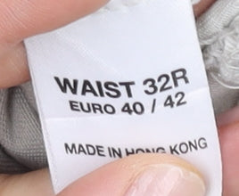 Burton Menswear Men’s Beige Cotton Cargo Shorts Size 32R