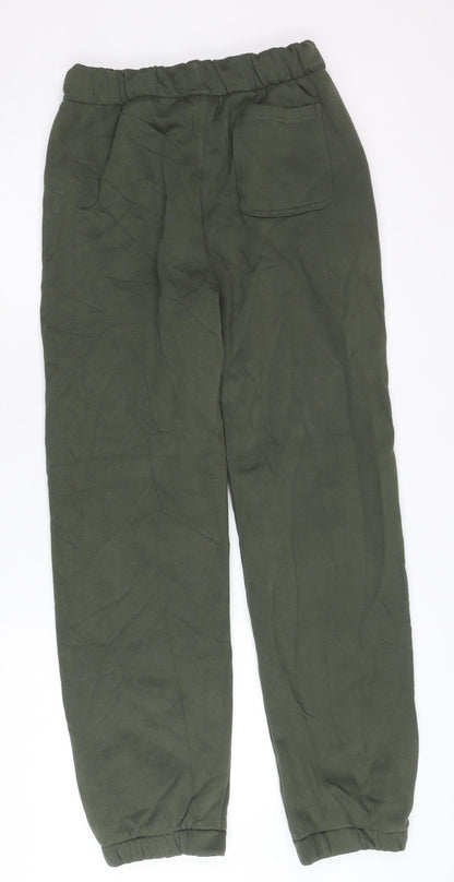 Crane Men's Green Jogger Trousers Small Fishing Outdoor Cotton Blend