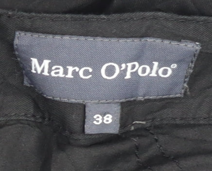 Marc O'Polo Womens Black Capri Cotton Trousers Size 10