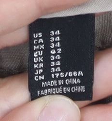 21 Men Slim Fit Beige Chino Shorts Size 32 Cotton Casual