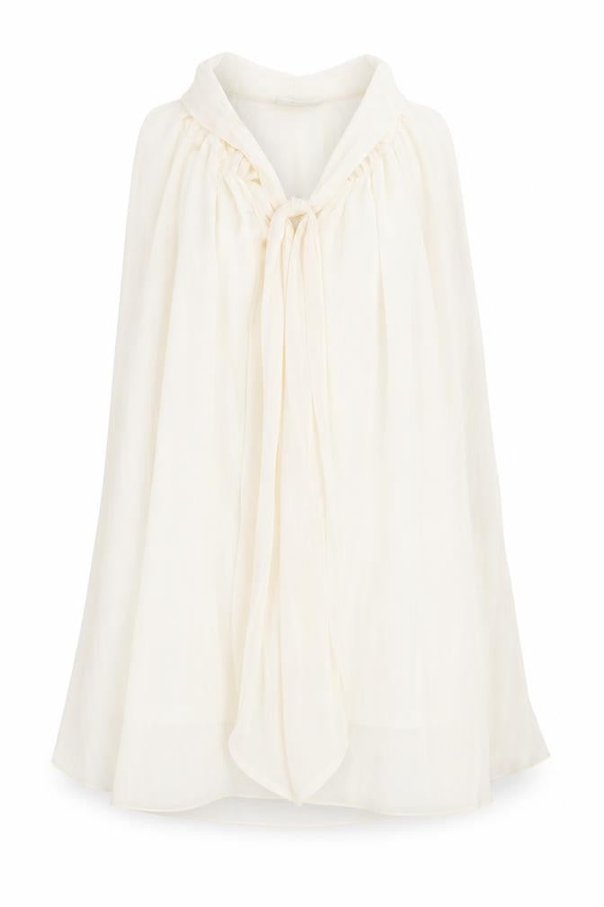 Womens UK Size 12 NEXT Ivory Tunic Blouse