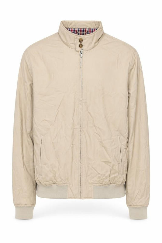 Mens UK Size XL Topman Beige Bomber Jacket