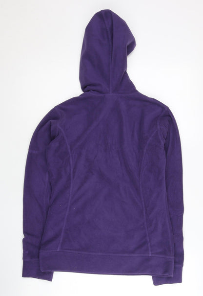 Trespass Womens Purple Fleece Hoodie 2XS Pullover Hiking Outdoor