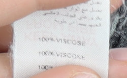 Nobody's Child Women's Black Floral Wide-Leg Sleeveless Jumpsuit Size 8