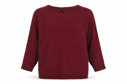 Womens UK Size M JoJo Maman Bébé Red Cardigan Jumper