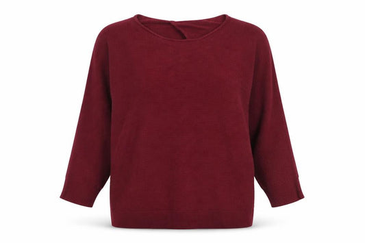 Womens UK Size M JoJo Maman Bébé Red Cardigan Jumper