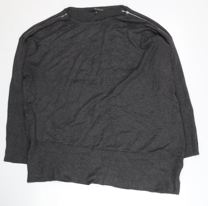 Womens UK Size 18 Bonmarché Grey Pullover Jumper