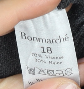 Womens UK Size 18 Bonmarché Grey Pullover Jumper