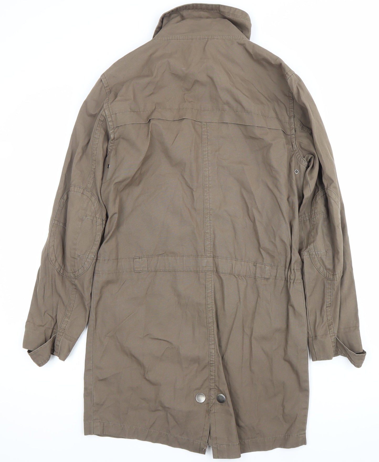 Womens UK Size 8 Cherokee Brown Parka Coat