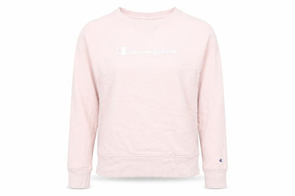 Womens UK Size L Champion Pink Pullover Sweatshirt