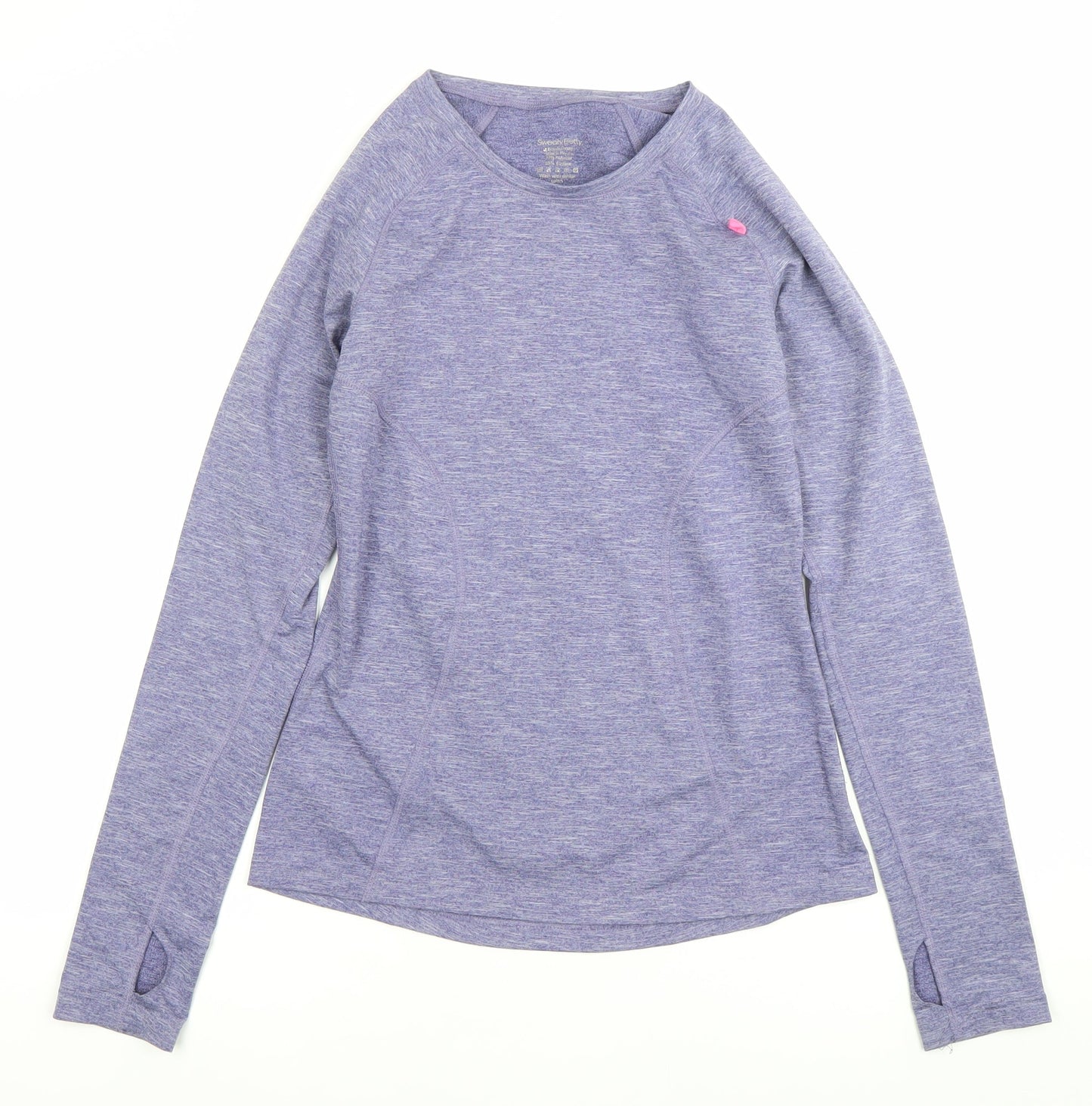 Sweaty Betty Women Purple XS Long Sleeve Slim Fit Activewear Top
