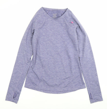 Sweaty Betty Women Purple XS Long Sleeve Slim Fit Activewear Top