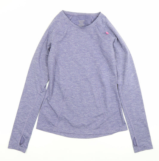 Sweaty Betty Women Purple XS Long Sleeve Slim Fit Activewear Top