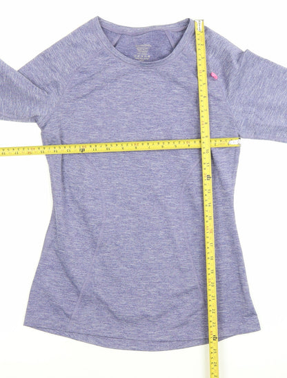 Sweaty Betty Women Purple XS Long Sleeve Slim Fit Activewear Top